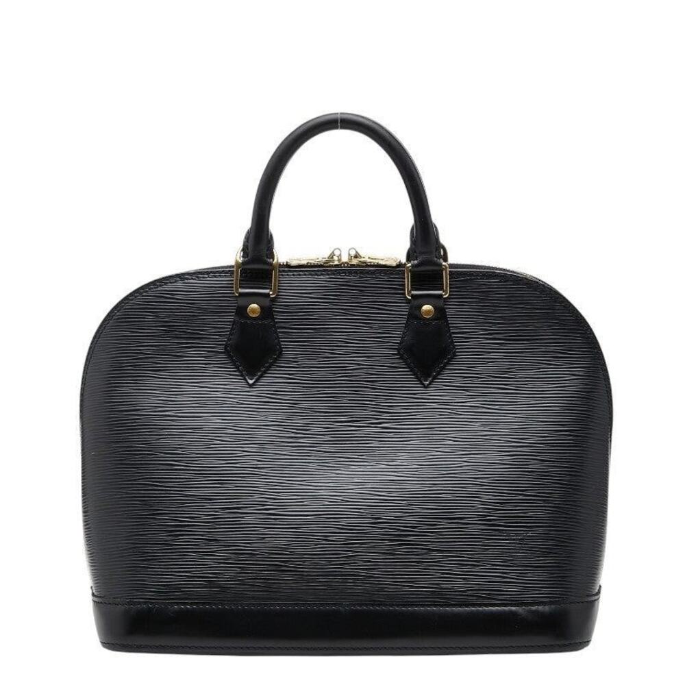 Louis Vuitton Epi Alma PM Handbag Black